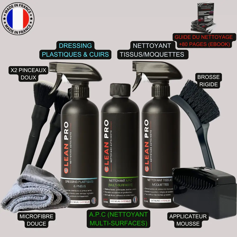 KIT NETTOYAGE "ESSENTIEL" CleanPro™