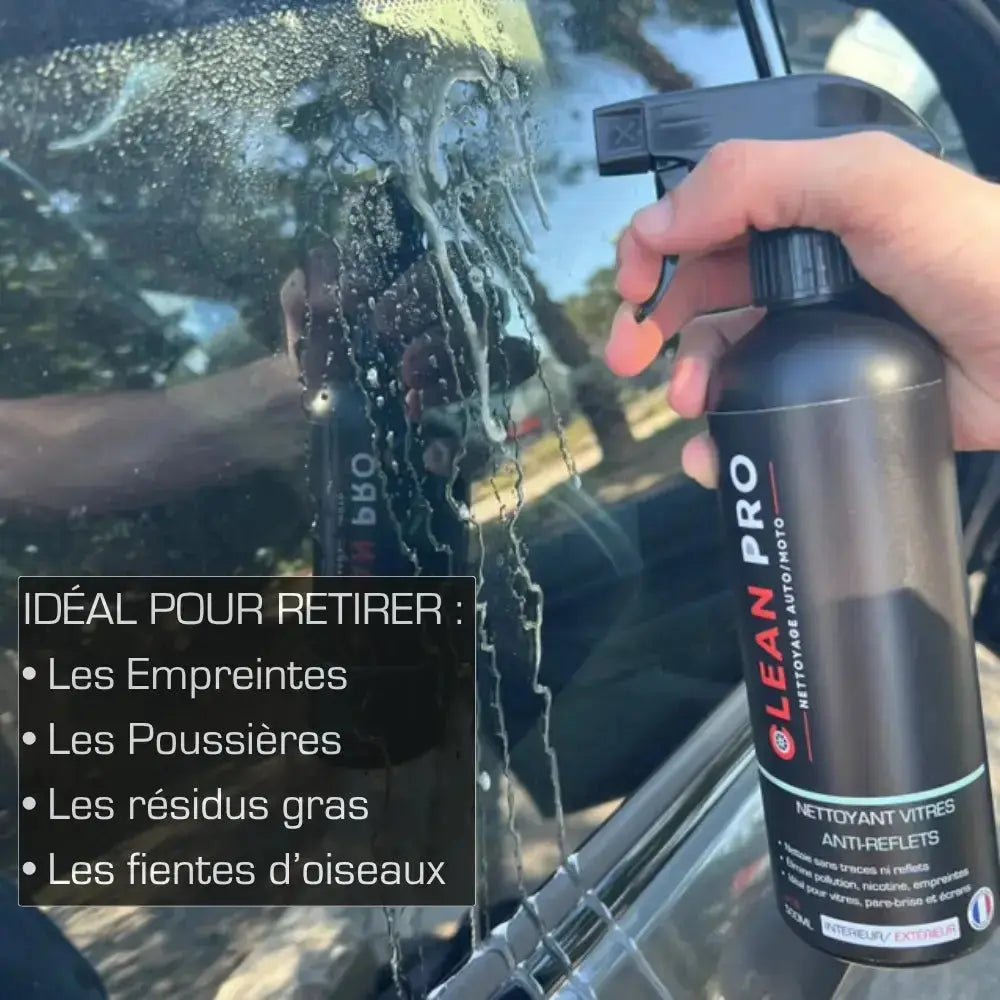 Nettoyant vitres anti-reflets 500ml CleanPro™