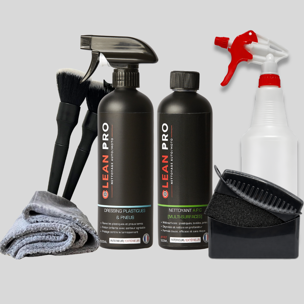 KIT INTÉRIEUR "PLASTIQUES" CleanPro™