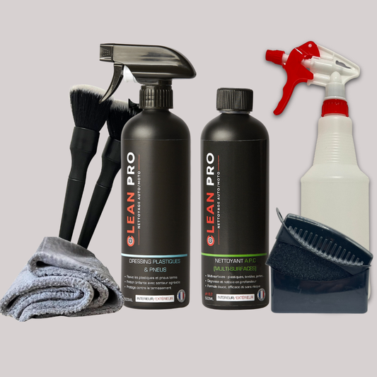 KIT INTÉRIEUR "PLASTIQUES" CleanPro™