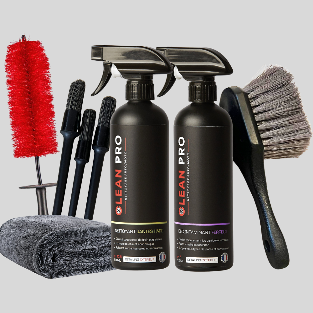KIT NETTOYAGE JANTES CleanPro